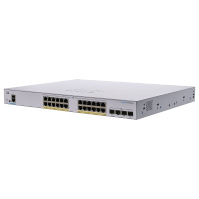 Switch Cisco CBS250-24P-4X - 24 Puertos - Gigabit - PoE - 4 SFP+ - Gestionado - CBS250-24P-4X-NA