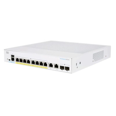 Switch Cisco CBS250-8FP-E-2G - 8 Puertos - Gigabit - 2 SFP - Gestionado - CBS250-8FP-E-2G-NA