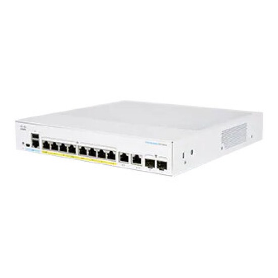 Switch Cisco CBS350-16FP-2G - 16 Puertos - Gigabit - PoE - 2 SFP - Gestionado - CBS350-16FP-2G-NA