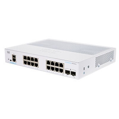 Switch Cisco CBS350-16T-2G - 16 Puertos - Gigabit - 2 SFP - Gestionado - CBS350-16T-2G-NA