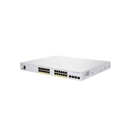 Switch Cisco CBS350 - 24 Puertos - Gigabit - 4 SFP - Gestionado - CBS350-24P-4G-NA