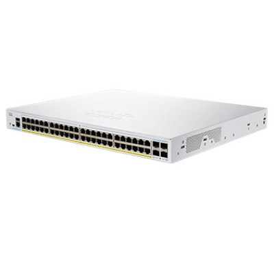 Switch Cisco CBS350-48FP-4G - 48 Puertos - Gigabit - PoE - 4 SFP - Gestionado - CBS350-48FP-4G-NA