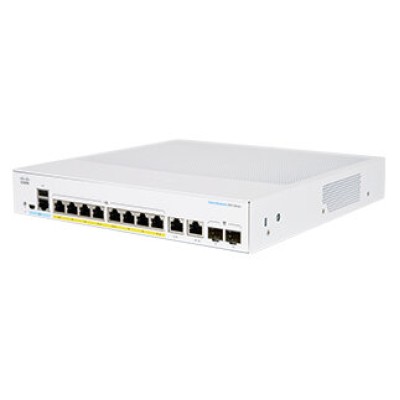 Switch Cisco CBS350 - 8 Puertos - Gigabit - 2 SFP - CBS350-8FP-2G-NA