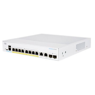Swtich Cisco CBS350-8P-2G - 8 Puertos - Gigabit - 2 SFP - Gestionado - CBS350-8P-2G-NA