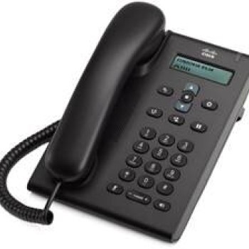 Teléfono IP Cisco SIP 3905 - 2 Puertos Ethernet - Negro - Modelo CP-3905 Teléfono IP Cisco SIP 3905 - 2 Puertos Ethernet - Negro - Modelo CP-3905