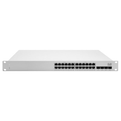 Switch Cisco Meraki MS210-24P - 24 Puertos - RJ-45 - 4 Puertos SFP - MS210-24P-HW