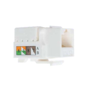 Jack ConduNet - Cat5e - RJ-45 - Blanco - 8699125ARJ