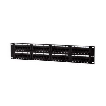 Panel de Parcheo ConduNet Cat5e 48 Puertos RJ-45 Modelo 8699485NPP