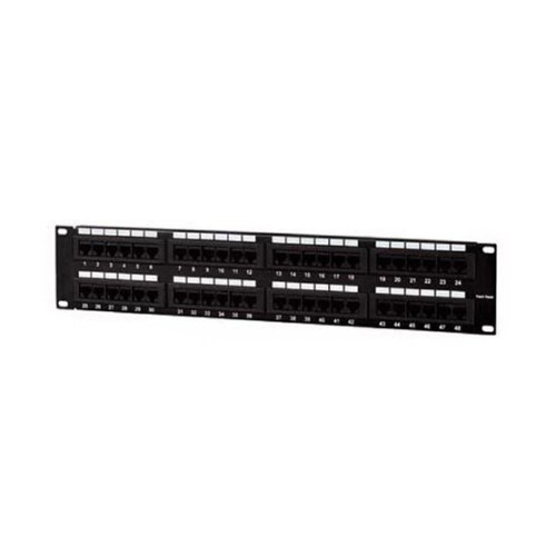 Panel de Parcheo ConduNet Cat5e 48 Puertos RJ-45 Modelo 8699485NPP