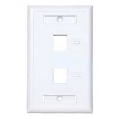 Placa de Pared ConduNet - 2 Salidas - Blanco - 8699612AFP