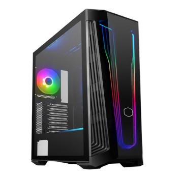 Gabinete Gamer Cooler Master Masterbox 540 - Media Torre - ATX/E-ATX/Micro-ATX/Mini-ITX - Panel Lateral - MB540-KGNN-S00