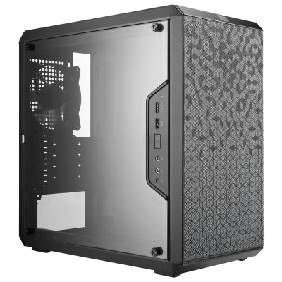 Gabinete Gamer Cooler Master MasterBox Q300L - Mini Torre - Micro-ATX - Panel Lateral - MCB-Q300L-KANN-S01