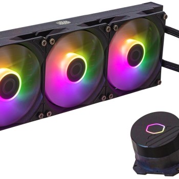 Kit de Enfriamiento Líquido Cooler Master MasterLiquid 360L Core ARGB - 3 Ventiladores - 1750 RPM - MLW-D36M-A18PZ-R1 Kit de Enfriamiento Líquido Cooler Master MasterLiquid 360L Core ARGB - 3 Ventiladores - 1750 RPM - MLW-D36M-A18PZ-R1