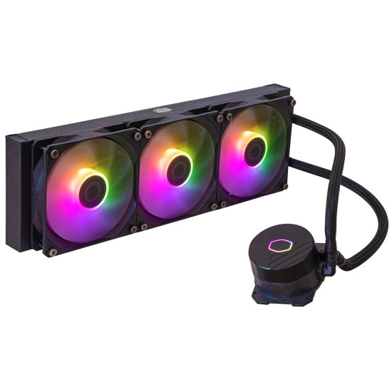 Enfriamiento Líquido Cooler Master MasterLiquid 360L Core ARGB - 3x Ventiladores - 1750 RPM - MLW-D36M-A18PZ-R1