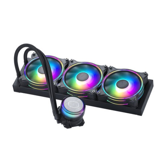 Enfriamiento Líquido Cooler Master MasterLiquid ML360 Illusion - 3 Ventiladores - 1800 RPM - RGB - MLX-D36M-A18P2-R1