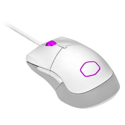Mouse Gamer Cooler Master MM310 - Alámbrico - 6 Botones - Blanco - MM-310-WWOL1