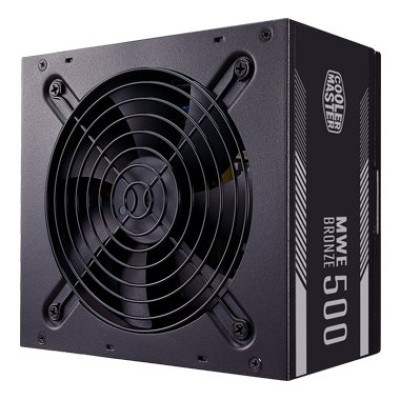 Fuente de Poder Cooler Master MWE 500 V2 - 500w - ATX - 20 + 4 Pines - 6 Sata - MPE-5001-ACAAB-US