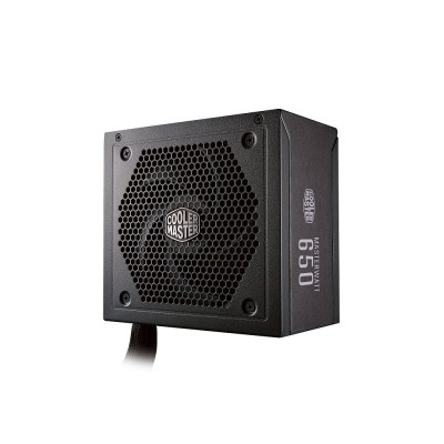 Fuente de Poder Cooler Master MasterWatt 650 - 650W - ATX - 20 + 4 Pines - SATA - MPX-6501-AMAAB-U1