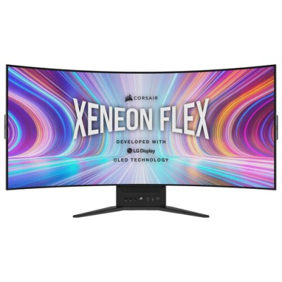 Monitor Gamer Corsair XENEON FLEX 45WQHD240 OLED - 45" - WQHD - 240Hz - HDMI - DisplayPort - 45WQHD240