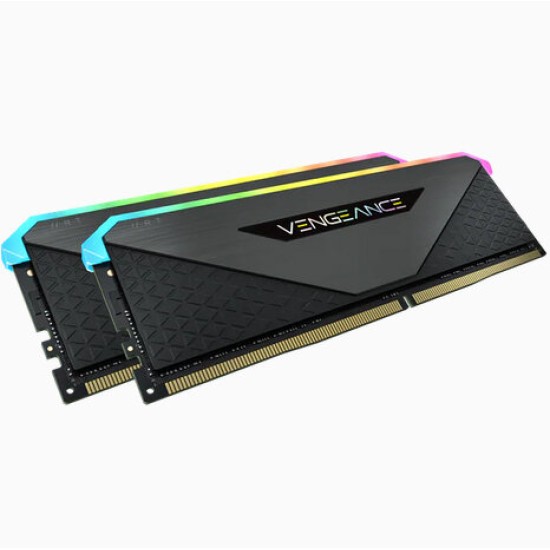 Memoria RAM Corsair VENGEANCE RGB RT - DDR4 - 16GB (2x 8GB) - 3600MHz - DIMM - Para PC - CMN16GX4M2Z3600C18