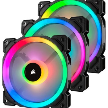 Ventilador Corsair LL120 RGB Luz Dual 3 Piezas - CO-9050072-WW