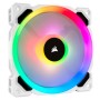 Ventilador Corsair LL120 - 120mm - 2200 RPM - RGB - Blanco - CO-9050091-WW