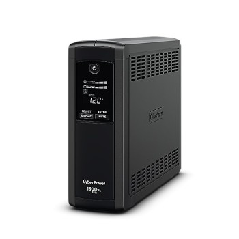 UPS CyberPower CP1500AVRLCD - 1500VA/900W - 12 Contactos - Línea interactiva - LCD - AVR - CP1500AVRLCD