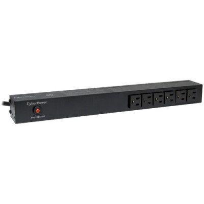 PDU CyberPower - 14 Contactos - NEMA 5-15R - Fase única - 120V - 15A - PDU15B6F8R