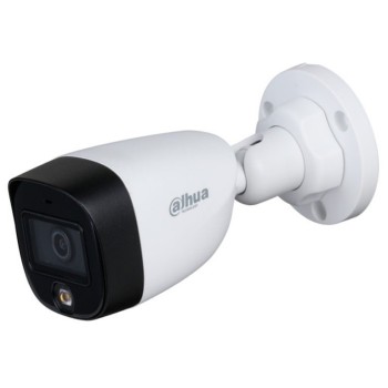 Cámara CCTV Dahua DH-HAC-HFW1209CN-A-LED - 2MP - Bala - Lente 2.8 mm - IR 20M - Micrófono - DH-HAC-HFW1209CN-A-LED