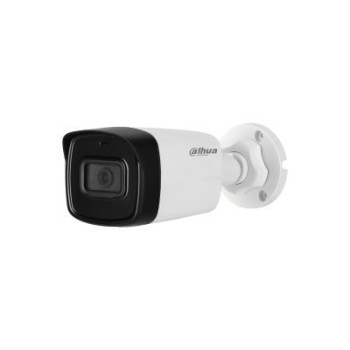 Cámara CCTV Dahua DH-HAC-HFW1500T(-A) - 5MP - Bala - Lente de 2.8 mm - IR 30M - DH-HAC-HFW1500TN-0280B