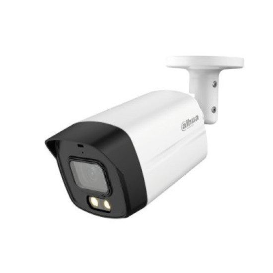 Cámara CCTV Dahua HAC-HFW1509TMN-IL-A - 5MP - Bala - Lente 2.8mm - IR 40M - Micrófono - DH-HAC-HFW1509TMN-IL-A