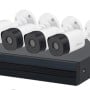 Kit de Vigilancia Dahua - DVR XVR1B04-I - 4 Canales - 4 Cámaras B1A11 - 1MP - Bala - IR 20M - DH-KIT/XVR1B04-I/4-B1A11N-0280B