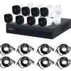 Kit de Vigilancia Dahua - 8 Canales - 8 Cámaras HDCVI - 8 Rollos Siamés - Fuente de Poder - DH-KIT/XVR1B08-I/8-B2A21N-0360B Kit de Vigilancia Dahua - 8 Canales - 8 Cámaras HDCVI - 8 Rollos Siamés - Fuente de Poder - DH-KIT/XVR1B08-I/8-B2A21N-0360B