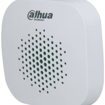 Sirena Inalámbrica Dahua 105dB Interior 3 Niveles de Volumen Modelo DHI-ARA12-W2