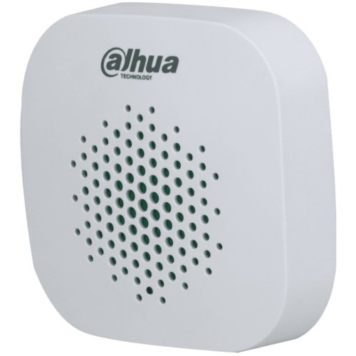 Sirena Inalámbrica Dahua 105dB Interior 3 Niveles de Volumen Modelo DHI-ARA12-W2
