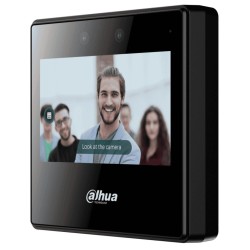 Control de Asistencia DAHUA con Reconocimiento Facial - 2000 Rostros - Pantalla 4.3" - Wi-Fi - Modelo DHI-ASA3223A-W