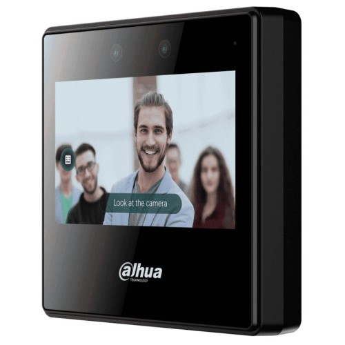 Control de Asistencia DAHUA con Reconocimiento Facial - 2000 Rostros - Pantalla 4.3" - Wi-Fi - Modelo DHI-ASA3223A-W
