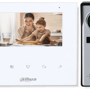 Kit de Videoportero Dahua 4.3" Analógico Touch 1.3MP IP66 Modelo DHI-KTA04