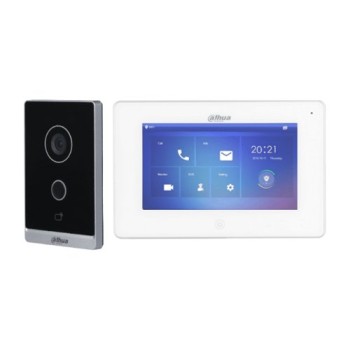 Kit de Videoportero Dahua KTW01 - Monitor - 7" - Frente de Calle - 2MP - DHI-KTW01