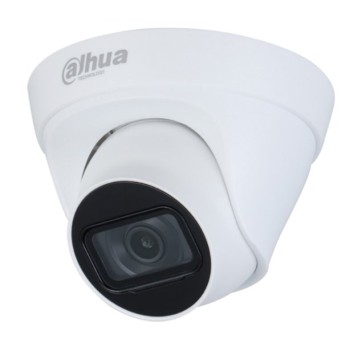 Cámara IP Dahua HDW1230T1N - 2MP - Domo - 2.8 mm - IR de 30M - Exterior  - DH-IPC-HDW1230T1N-0280B-S4