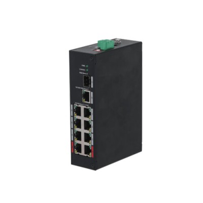 Switch DAHUA PFS3110-8ET-96 - 8 Puertos - Fast Ethernet - 1 SFP - No Administrado - DH-PFS3110-8ET-96