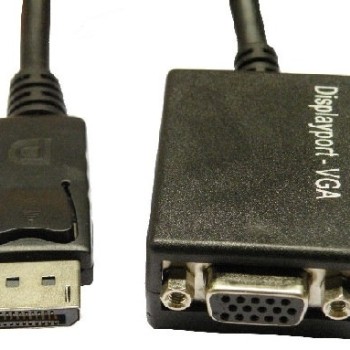 Convertidor DisplayPort a VGA Brobotix - Adaptador de Video - Modelo 104529