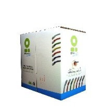 Bobina de Cable de Red BRobotix Cat5e 100M 24 AWG Azul Modelo 400052 Bobina de Cable de Red BRobotix Cat5e 100M 24 AWG Azul Modelo 400052