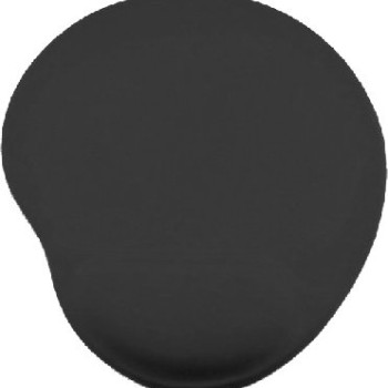 Mouse Pad BRobotix con Gel Antifatiga - 24.5 x 21.5 cm - Negro - Modelo 500074N