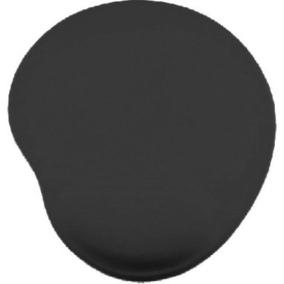 Mouse Pad BRobotix 500074 - 24.5 x 21.5 x 0.2 cm - Gel - Negro - 500074N