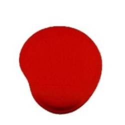 Mouse Pad Gamer BRobotix Gel Rojo con Descansa Muñecas Modelo 500074R