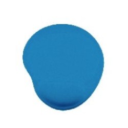 Mousepad BRobotix Gel Turquesa 21.5x24.5cm con Descansa Muñecas Modelo 500074T