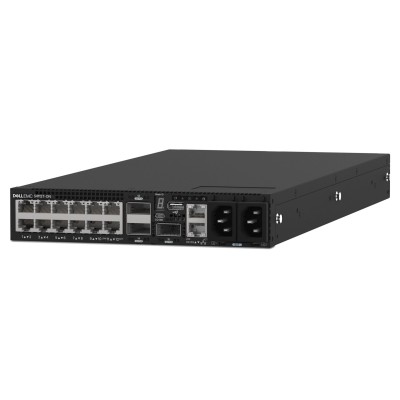 Switch Dell S4112T - 12 Puertos - Gigabit - 3 QSFP28 - IO a FAN - 87408861