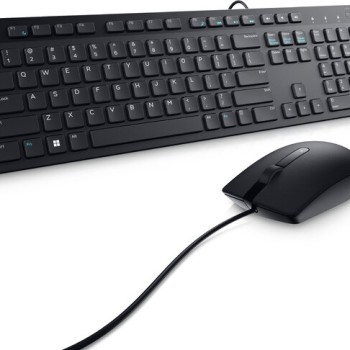 Kit Teclado y Mouse Dell KM300C Alámbrico USB Español Negro - 580-AKKW