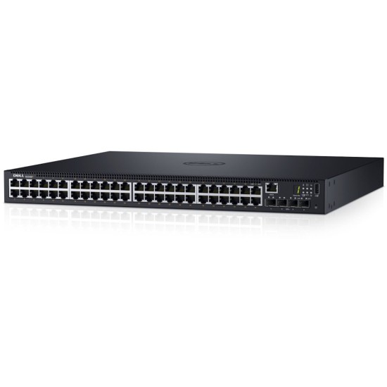 Switch Dell Networking N1548P - 48 Puertos - RJ-45 - 4 Puertos SFP+ - N1548PSNSFY23Q3MX